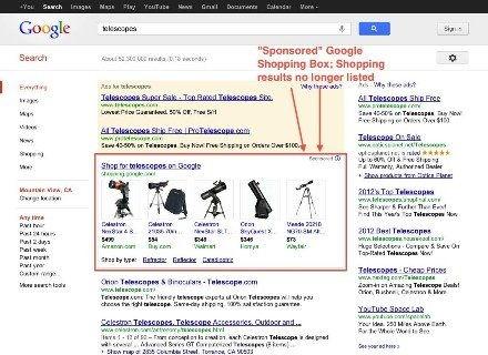 谷歌(ge)調整產(chan)品(pin)搜(sou)索(suo)服(fu)務(wu)，商業模(mo)式(shi)變(bian)革引(yin)商家關註